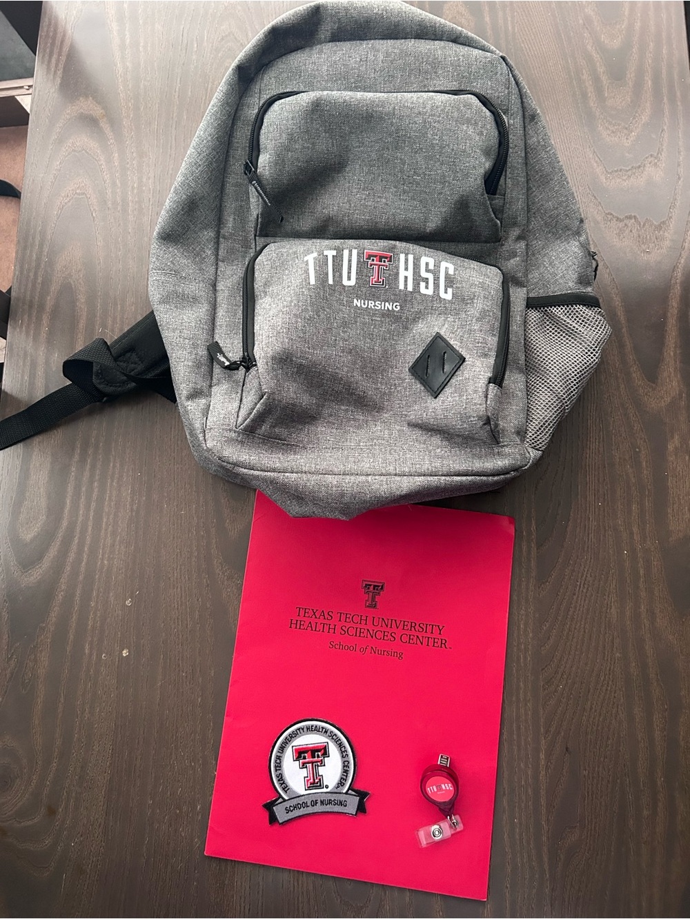 Nursing Gray Backpack
